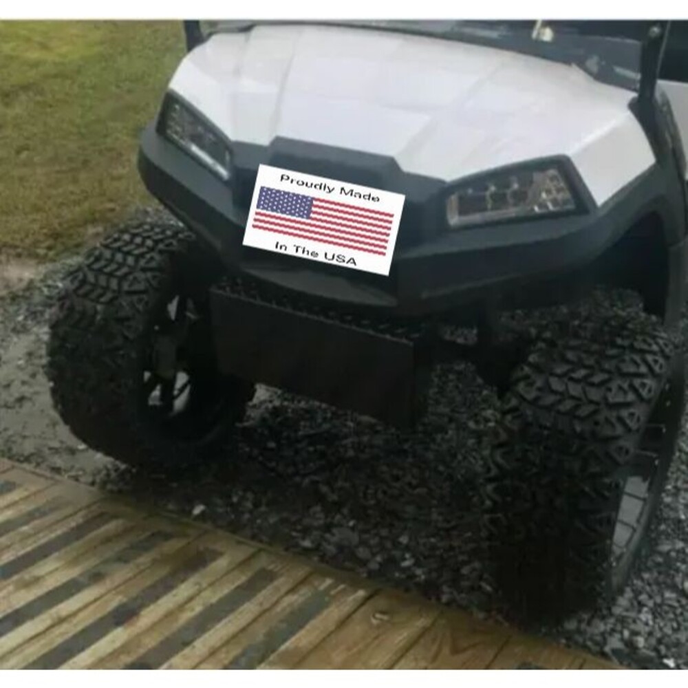 BLACK Yamaha G29 Drive Golf Cart Diamond plated Alum Front Bumper Cover USA